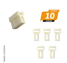 Conector 2 Vias Terminal Fêmea - Rainha das Sete - 10 Unidades