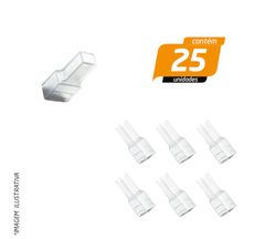 Capa Terminal Encaixe Macho - Rainha das Sete - 25 Unidades