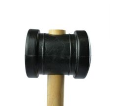 Martelo de Borracha Cabo de Madeira 500g