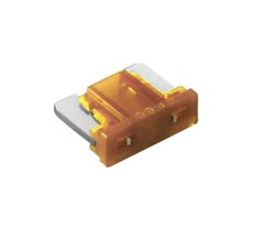 Micro Fusível de Encaixe Perfil Baixo 5A Caramelo - Hikari - 5 Unidades