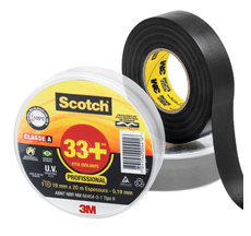 Fita Isolante Scotch 33+ 19mm x 20m - 3M