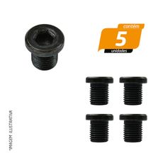 Bujão Cárter Gol G2 e G3 - 5 Unidades