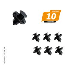 Rebite do Para-lama Dianteiro Honda/ Mitsubishi/ Toyota/ Nissan - Plastcar - 10 Unidades