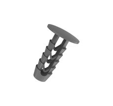 Grampo Preto da Forração Interna Fiat/ Iveco - Plastcar - 10 Unidades