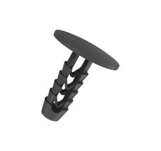 Grampo de Forração Interna Preto Tempra/ Tipo - Plastcar - 25 Unidades