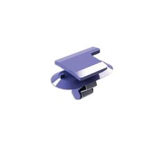 Grampo Azul do Revestimento Interno com Metal Chevrolet/ Renault - Plastcar - 10 Unidades