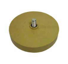 Disco de Borracha Liso para Remover Adesivo Rosca de 5/16 NF