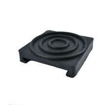 Sapata de Borracha Elevador Automotivo Quadrada 100x 100mm