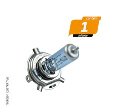 Lâmpada H4 Super Branca 12V 55/60W - Avionix Gauss