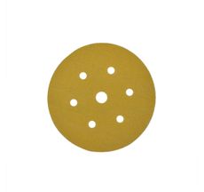 Disco de Lixa com Velcro 6' Grão 220 3M - 50 UNIDADES