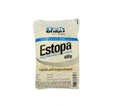 Estopa Para Polimento e Limpeza Branca TekBond 400 gramas